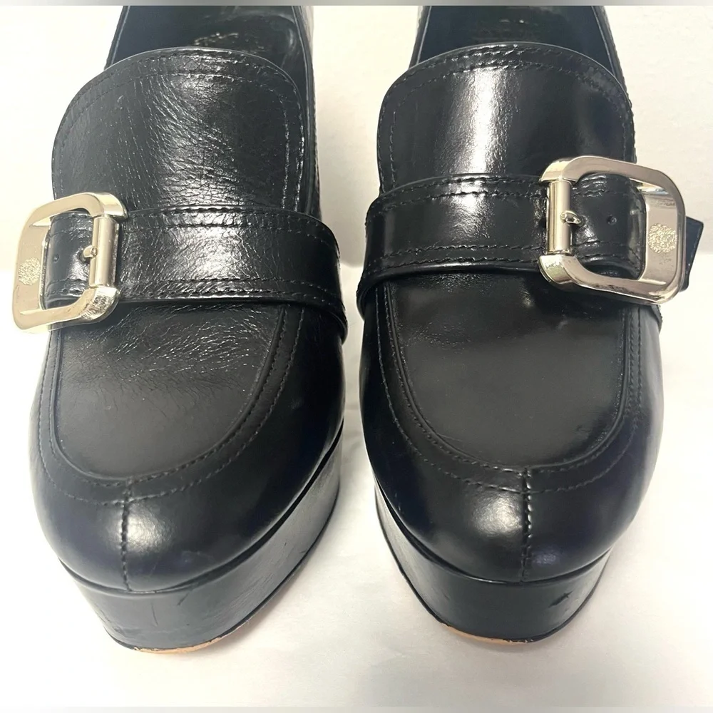 Vince Camuto Women's Grinilia Platform Loafer Clog, Black Size 8M